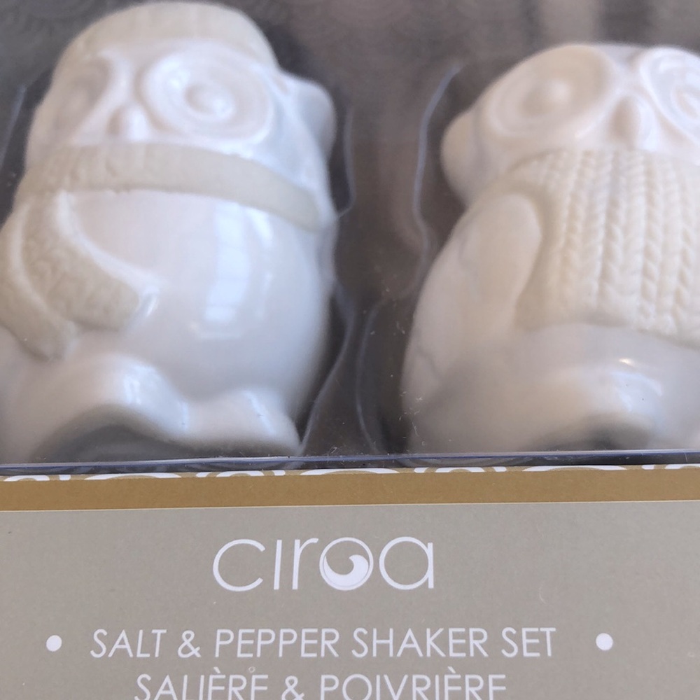 SALT & PEPPER SHAKER SET OWLS/BIRDS - Picture 4 of 9